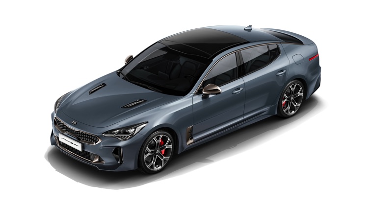 Kia Stinger Gt My18 Body Color 3 4 Front High Lake Stone