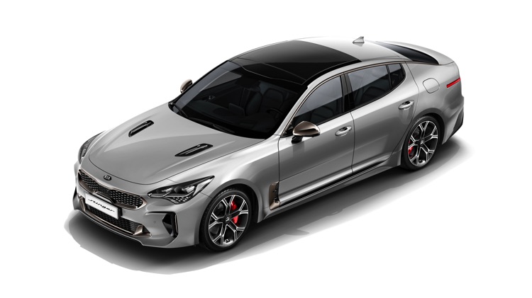 Kia Stinger Gt My18 Body Color 3 4 Front High Silky